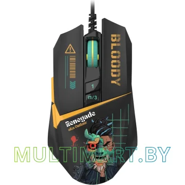 Игровая мышь A4Tech Bloody W63 Max Renegade (черный)